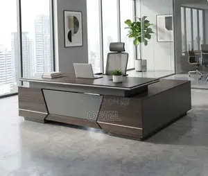 2.4m Modern L-Shaped Executive Desk