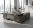 2.4m Modern L-Shaped Executive Desk - 2