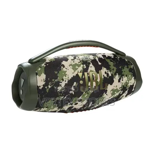 JBL Boombox 3 Bluetooth Speaker - Squad Camo - 1