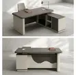 1.6m Executive Office Table - Brown - 5