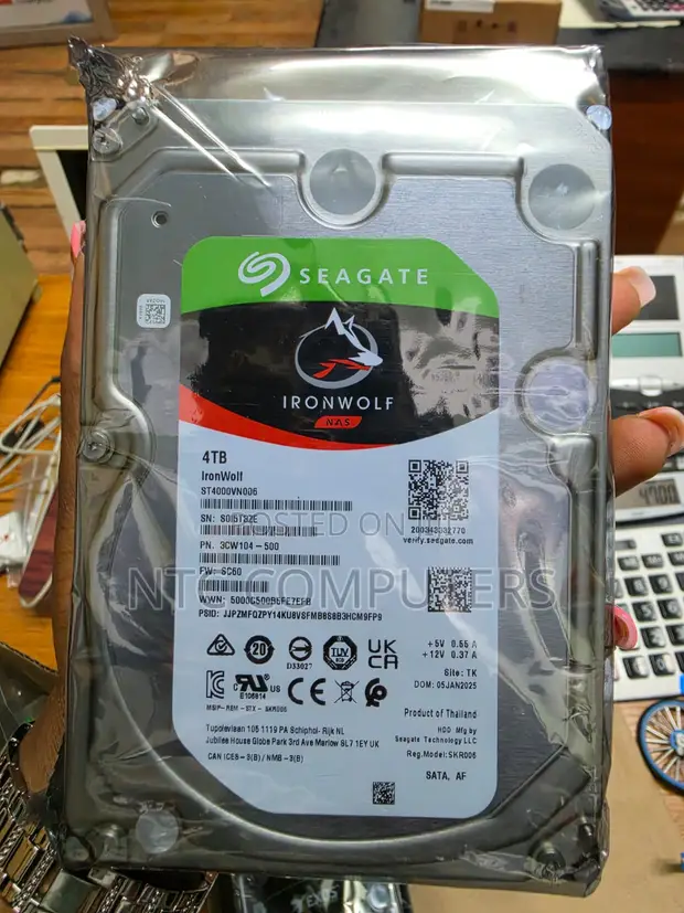 Seagate IronWolf NAS Hard Drive 4TB - 1