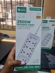 Light Wave 2500W 6-Way Power Extension Mfululizo wa Defender - 3