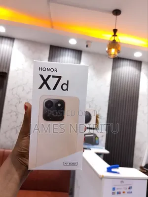 Honor X7d 256GB Mpya Nyeusi