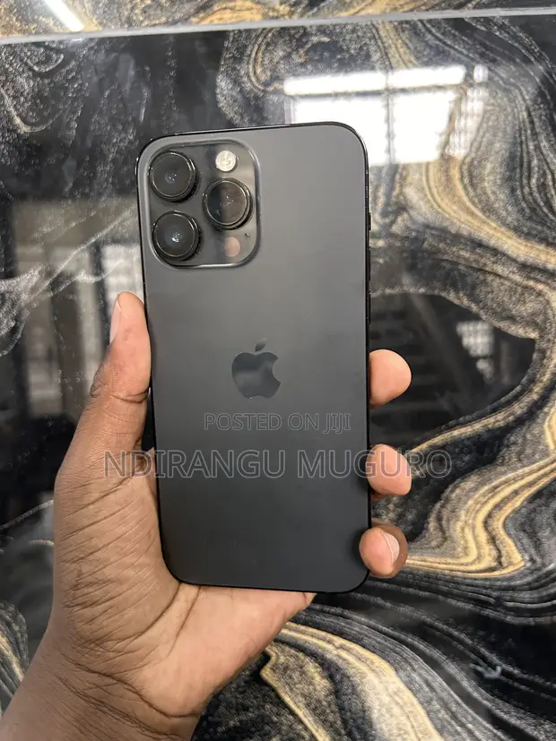 Apple iPhone 14 Pro Max 256GB Nyeusi - 1
