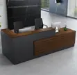 Reception Desk ya Kisasa 1800mm - 3