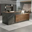 Reception Desk ya Kisasa 1800mm - 5
