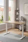 1.2m Electric Adjustable Computer Desk - 1