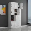 Locker ya Ofisi ya Metali yenye Compartment 12 - 2