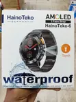 Haino Teko-6 Smart Watch Nyeusi Isiyoingiza Maji, Nusu-Nusu na Strap 3 - 1