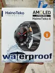 Haino Teko-6 Smart Watch Nyeusi Isiyoingiza Maji, Nusu-Nusu na Strap 3 - 2