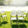 White Folding Task Chair - 3