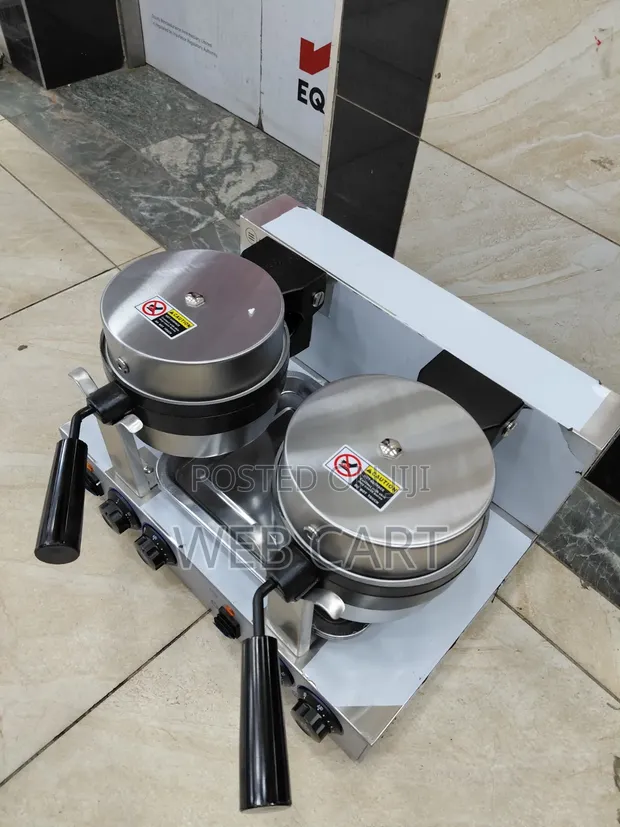 Heavy Duty Double Waffle Machine - 1