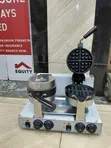 Heavy Duty Double Waffle Machine - 2