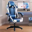 Ergonomic Racing Gaming Chair - High-Back Computer Seat - 4