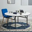 Round Folding Meeting Table - 1500mm - 4