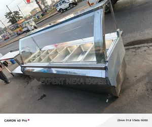Kifaa cha Kuweka Chakula cha Chuma cha Kutuoa (Canopy Food Warmer) - Trei 6