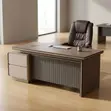 2M Executive Office Desk - Gray - 3