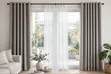 Light Grey Heavy Matte Curtain - 2