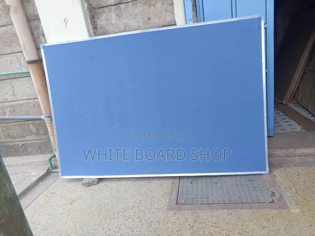 6ft x 4ft Blue Estate Noticeboard - 1