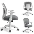 Kiti cha Kazi cha Mesh chenye Ergonomic - Kijivu - 5