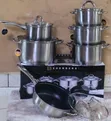 12 Pcs Edenberg Stainless Steel Sufuria Set - 1
