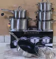 12 Pcs Edenberg Stainless Steel Sufuria Set - 2
