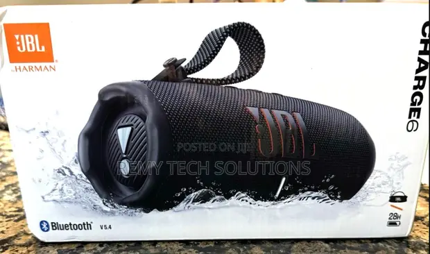 JBL Charge 6 Spika Portable ya Bluetooth - 1