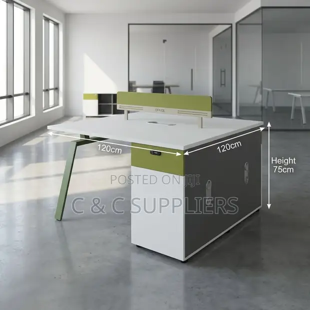 Smart 2-Person Workstation - 1