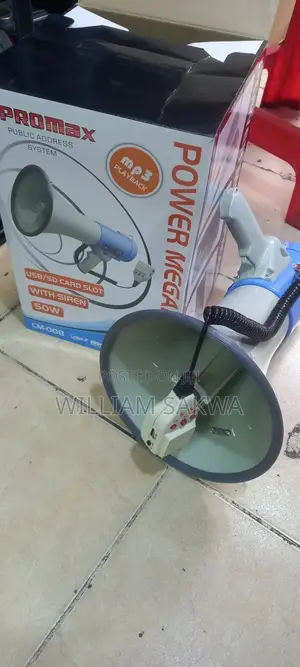 Promate 50W Megaphone Public Address System na MP3