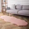 Rug ya Kifahari ya Mkeka wa Sungura - 60x180cm - 5
