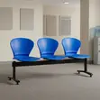 3-Link Hospital Reception Bench - 1