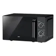 Mika 20L Analog Microwave Oven (Black) - 2