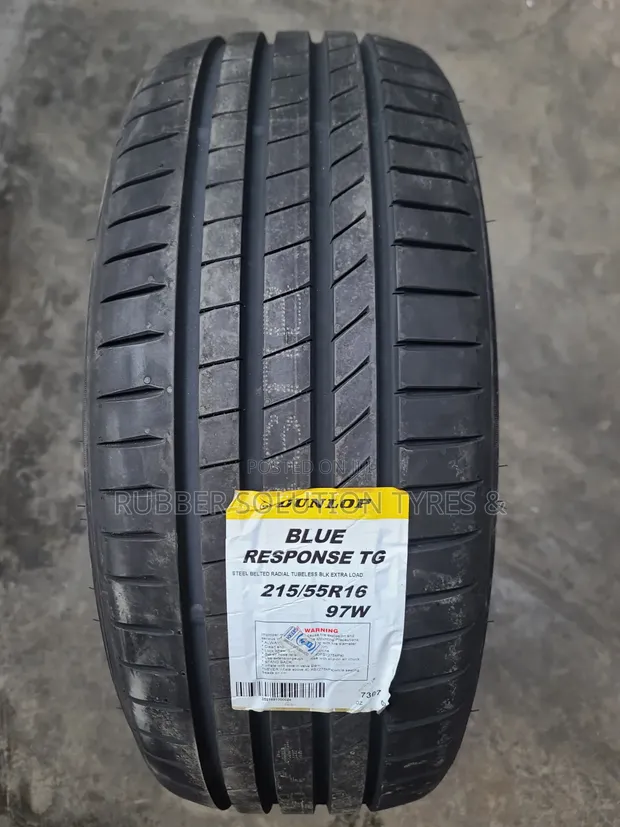 215/55 R16 Dunlop Blue Response TG Tyres 97W - 1
