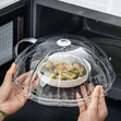 Kifuniko cha Microwave cha Uwazi cha Madhumuni Mengi - 4