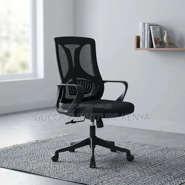 Kiti cha Kompyuta cha Ergonomic cha Kugeuka - 1