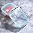 Sandwich ya Chakula ya Kioo cha Borosilicate yenye Gridi 2 - 2