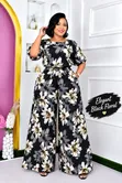 Wild Leopard Print Palazzo Set - Women's - 2