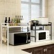 Kisimamizi cha Microwave cha Chuma cha Tier 1 kinachoweza Kupanuliwa - 5
