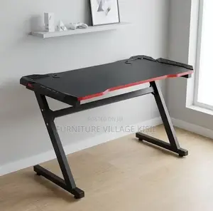 1.2m Black Lighted Gaming Table