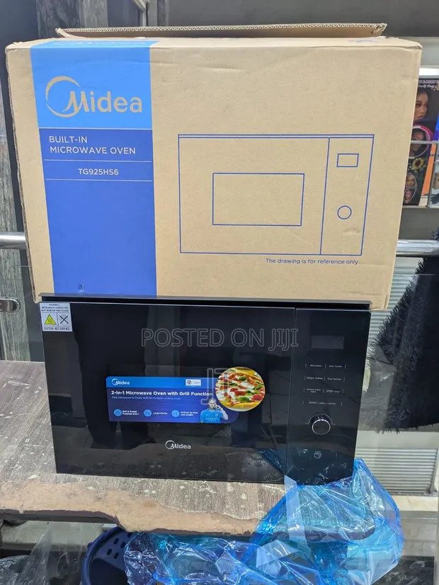 Midea 25L 900W Built-in Microwave Oven AG925BVE-SS - 1
