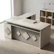 1.8m Executive Office Desk - Nyeupe - 4