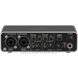 Behringer U-Phoria UMC202HD 24-Bit USB Audio Interface