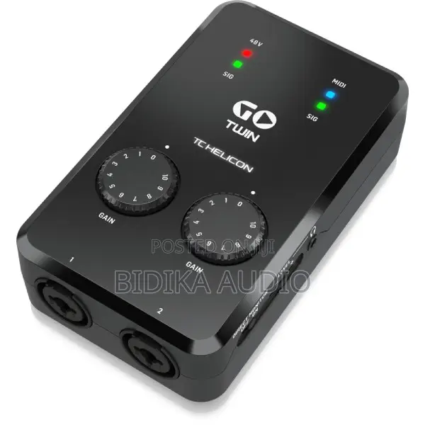 TC-Helicon GOTWIN 2-Channel Audio/Midi Interface - 1