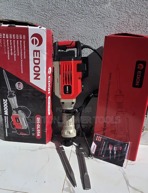 Edon DH-GL95A Heavy-Duty Electric Demolition Hammer - 1