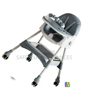 Baby High Chair with Wheels