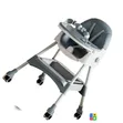 Baby High Chair with Wheels - 1