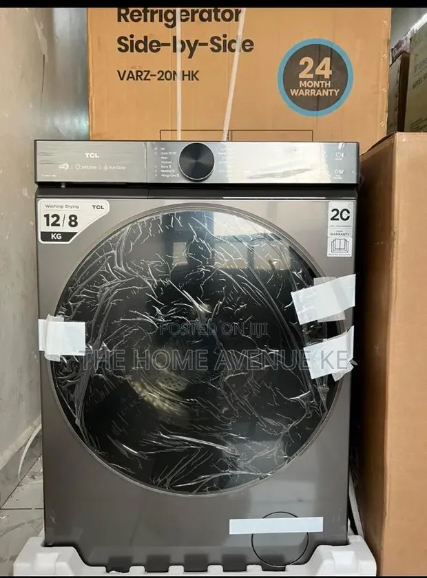TCL 12/8kg Wash and Dry Front Load Washing Machine - 1
