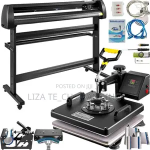 28" Plotter na Mashine ya Heat Press 8-in-1