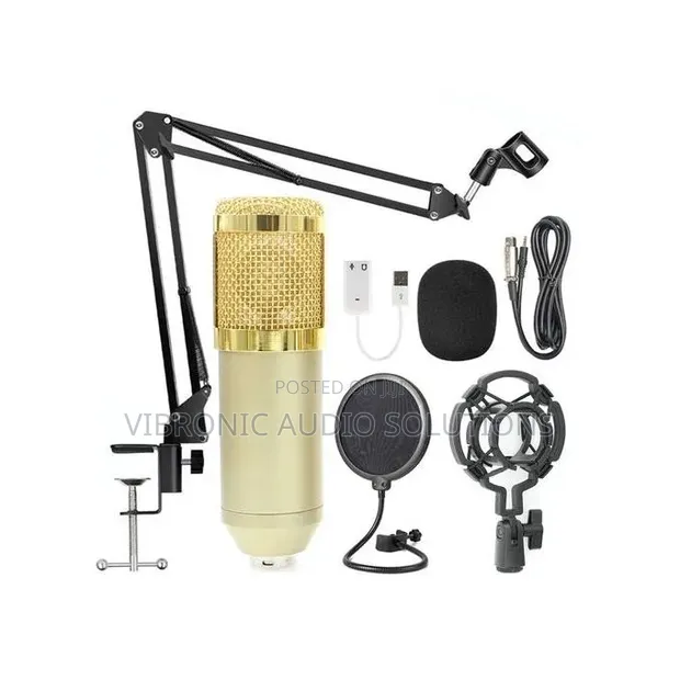 FCJ BM 800 Studio Microphone Kit na Sound Card - 1