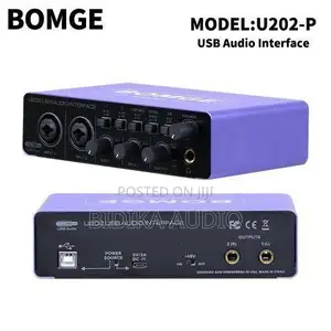 BOMGE U202 USB Audio Interface na Mic Amplifier